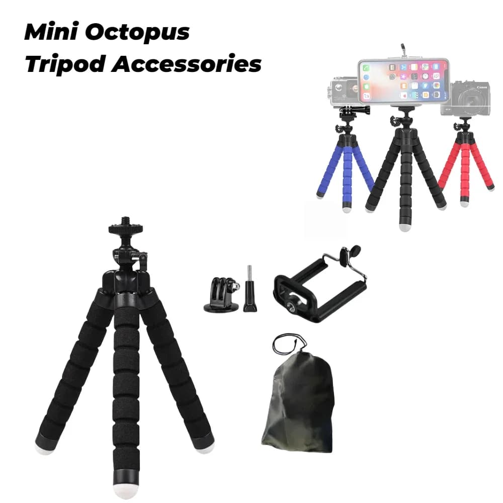 Tripé Flexível Mini Polvo para GoPro Hero 12, 11, 10 e Mais: Análise Completa e Vale a Pena em 2026?