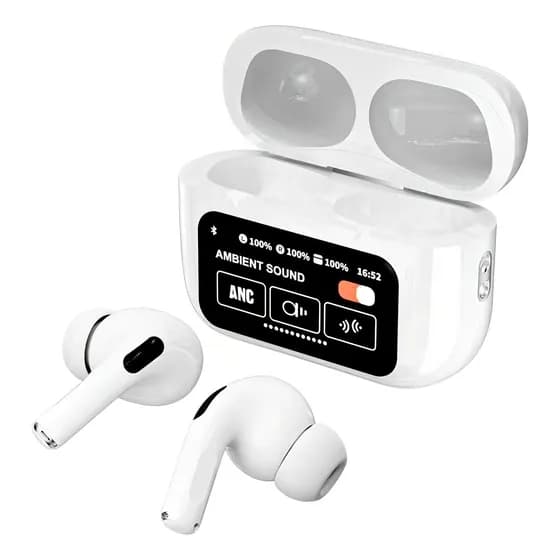 Fone de Ouvido A9Pro In-ear sem Fio com Bluetooth e Tela Touch Branca Review 2026 — Vale a Pena?