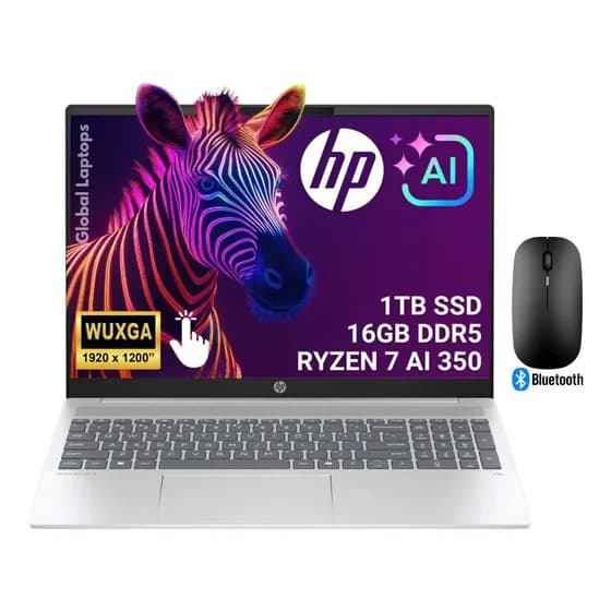 Ecrã Tátil HP Omnibook Gamer Ryzen 7 Ai 350 16 WUXGA 1920px X 1200px PC Laptop 16-ag1775cl AMD Radeon 860m (Windows Incluído) Review 2026 — Vale a Pena?