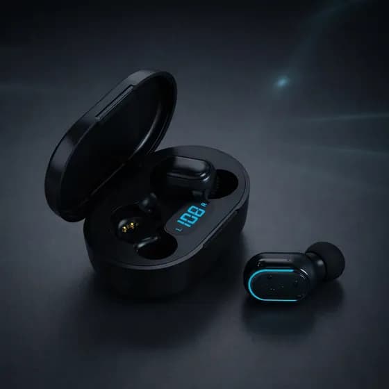 Fone De Ouvido Bluetooth Sem Fio Com Visor Intra Auricular Estéreo Graves Potentes Microfone Integrado Bateria Longa Duração Compatível Com Todos Os Celulares Notebook Tablet Música Corrida Review 2026 — Vale a Pena?