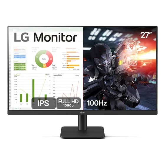 Monitor PC Gamer LG 27” IPS, Full HD, 100Hz, HDMI - 27MS500-B Review 2026 — Vale a Pena?