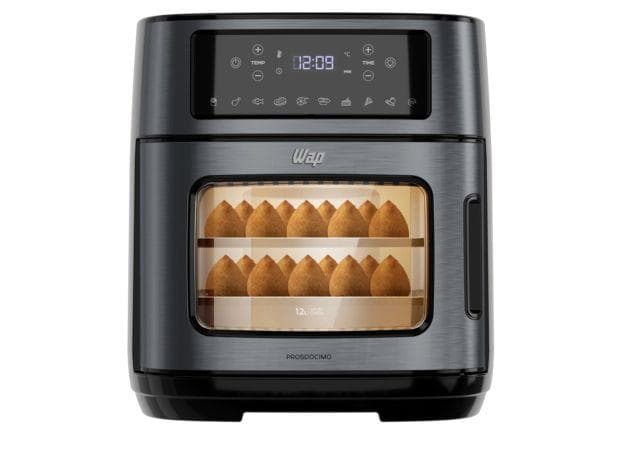 Air Fryer Wap Oven WAOD2 Preto e Inox Black Digital com Timer 12L Review 2024 — Vale a Pena?