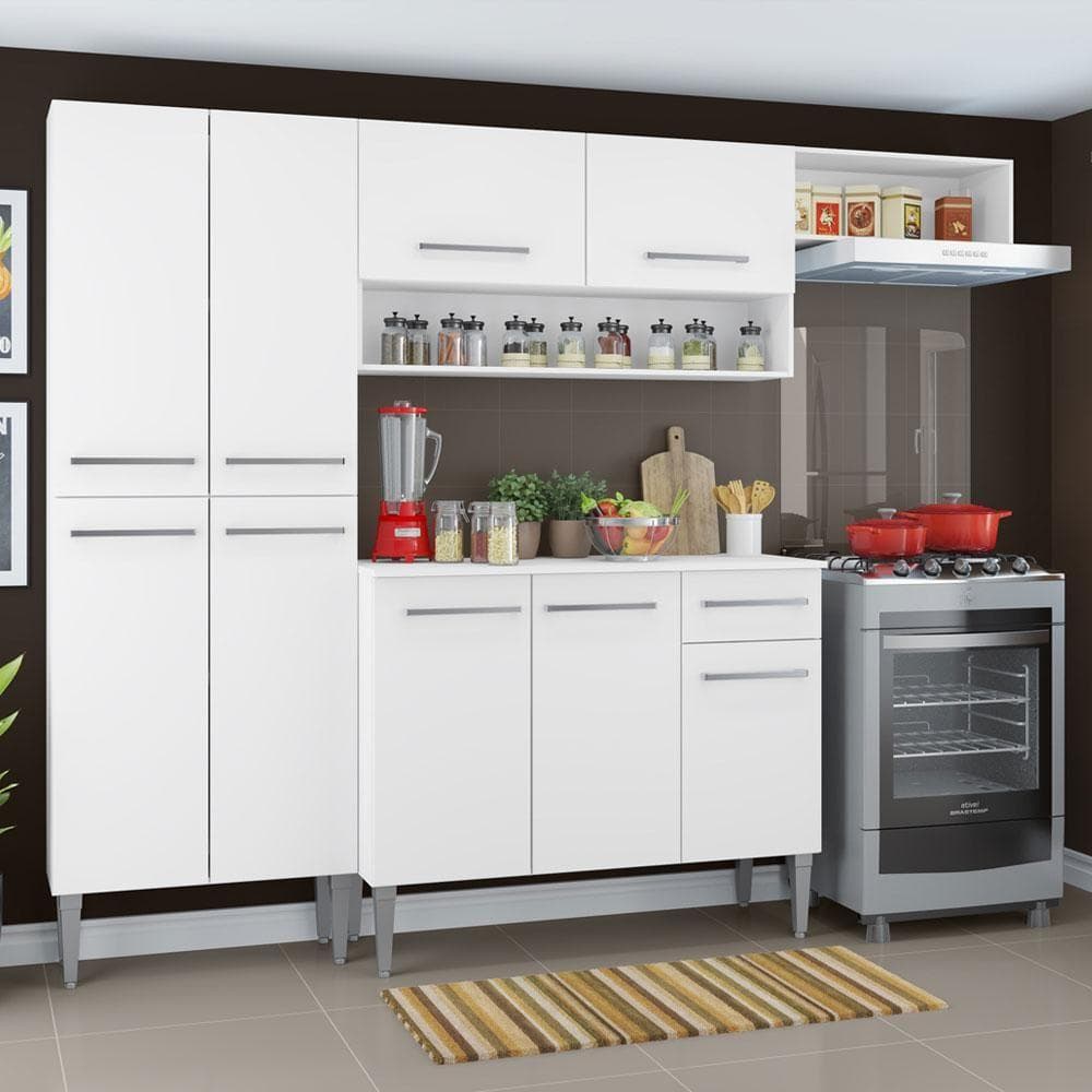 Armário de Cozinha Completa com Armário e Balcão 229cm Emilly Madesa Review 2026 — Vale a Pena?