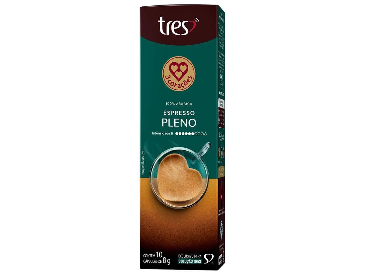 Cápsula de Café Espresso Pleno TRES 3 Corações Review 2026 — Vale a Pena?