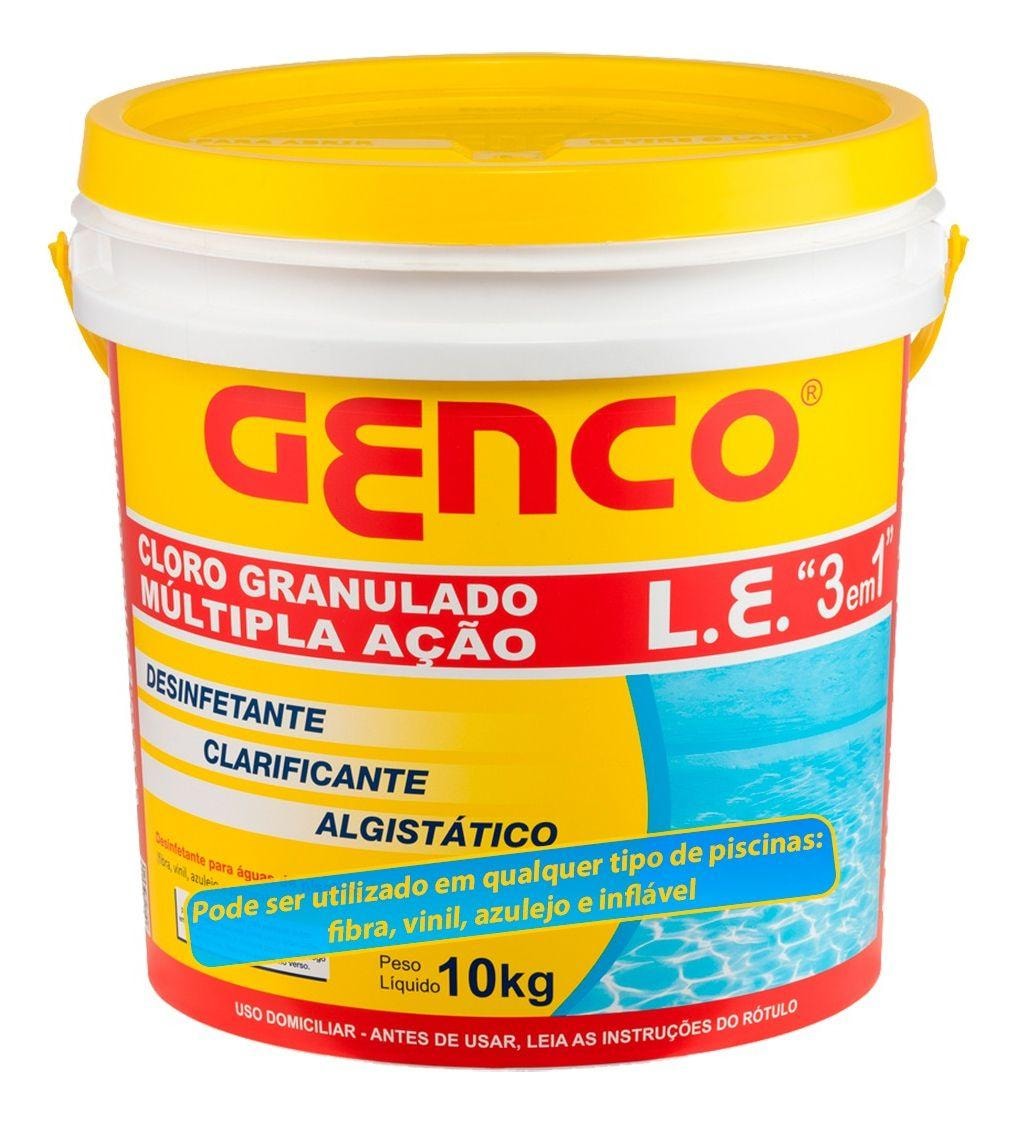 Genco Cloro Granulado Múltipla Ação 3 em 1 10kg Review 2026 — Vale a Pena?