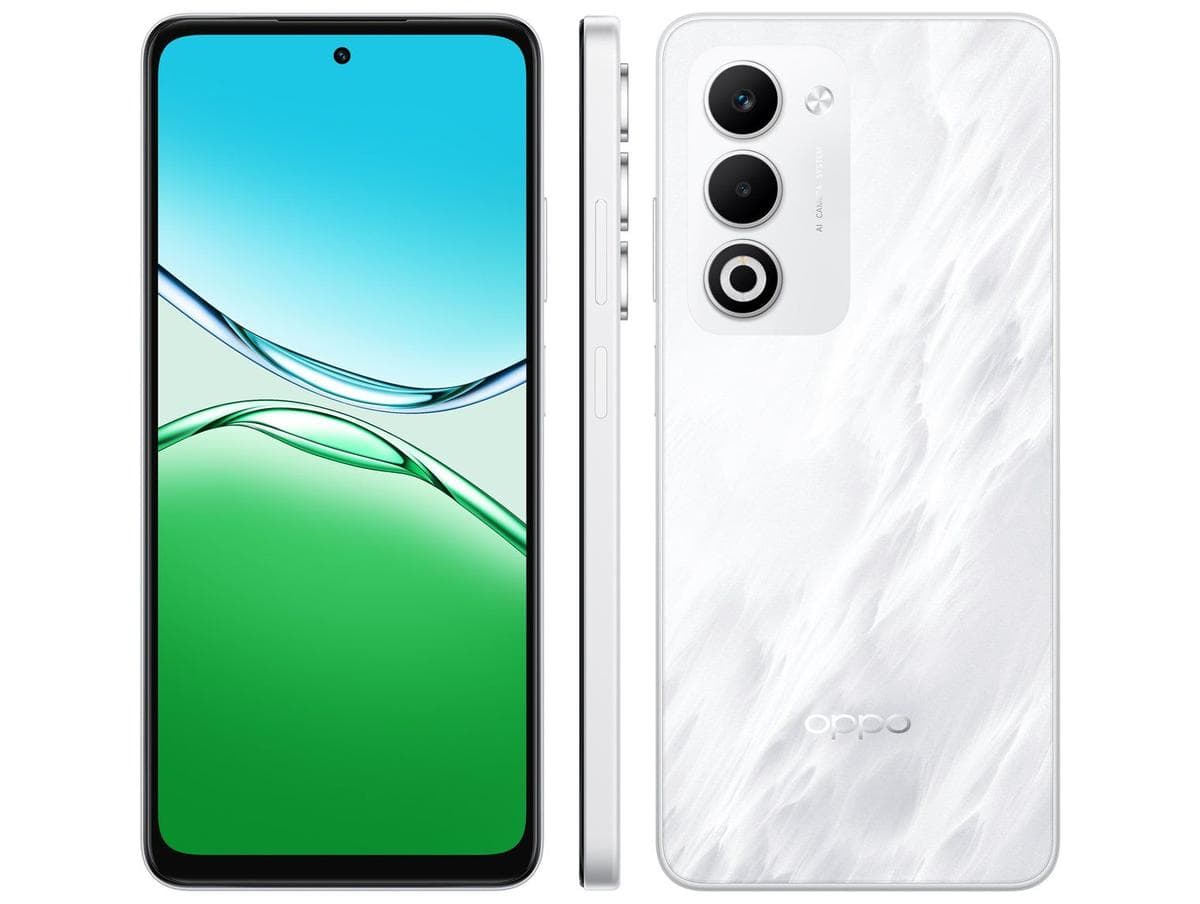 Smartphone OPPO A5 256GB Branco 6GB RAM 6,67" Câm. Dupla + Selfie 5MP Review 2026 — Vale a Pena?