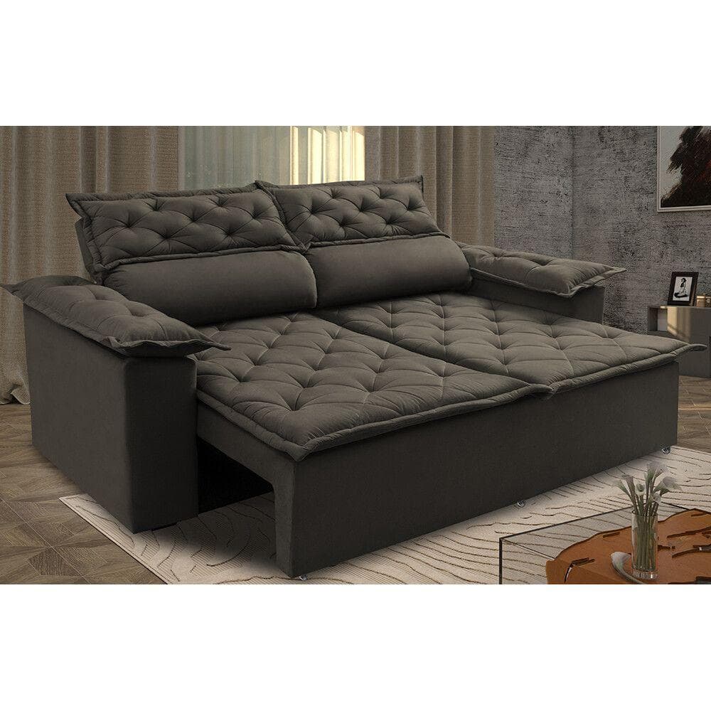 Sofá 3 Lugares Retrátil e Reclinável Cama inBox Compact 1,80m Velusoft Café Review 2026 — Vale a Pena?