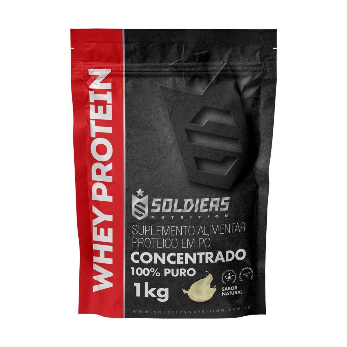 Whey Protein Concentrado 1Kg - Natural - 100% Puro Importado - Soldiers Nutrition vs Whey Protein Isolado vs Whey Protein Hidrolisado — Qual Escolher em 2026?